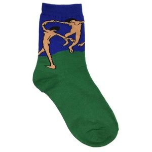 🎁🆕SALE 2/12$ Art Socks Henri Matisse DANCE •NWT•